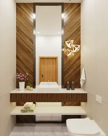 vanity bathroom interiors
