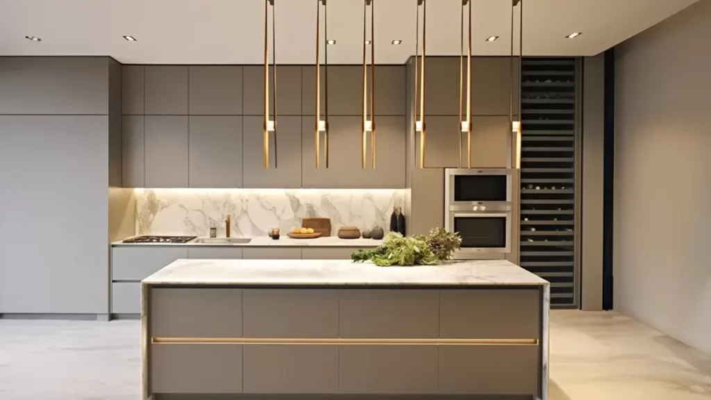 ideal lighting modelling kitchen