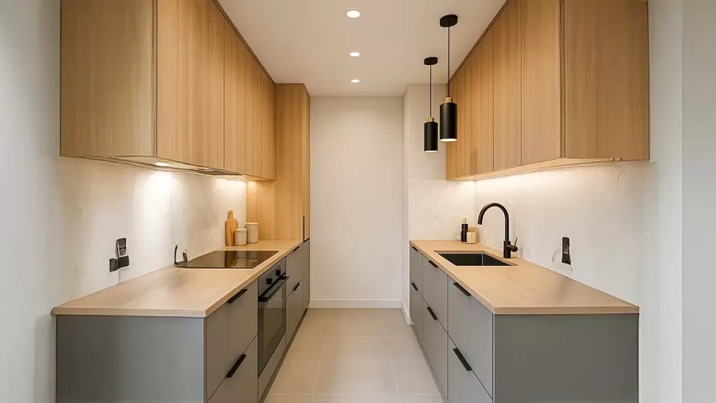 Parallal Modular Kitchen Design