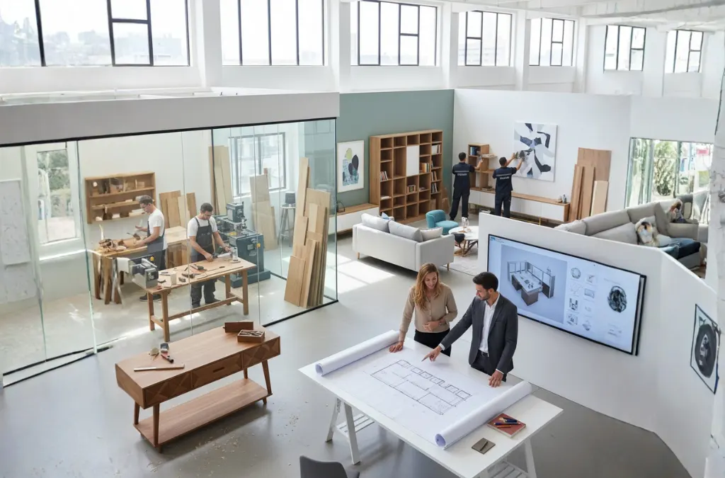 The Execution and Installation PROCESS By Come Interior Designers