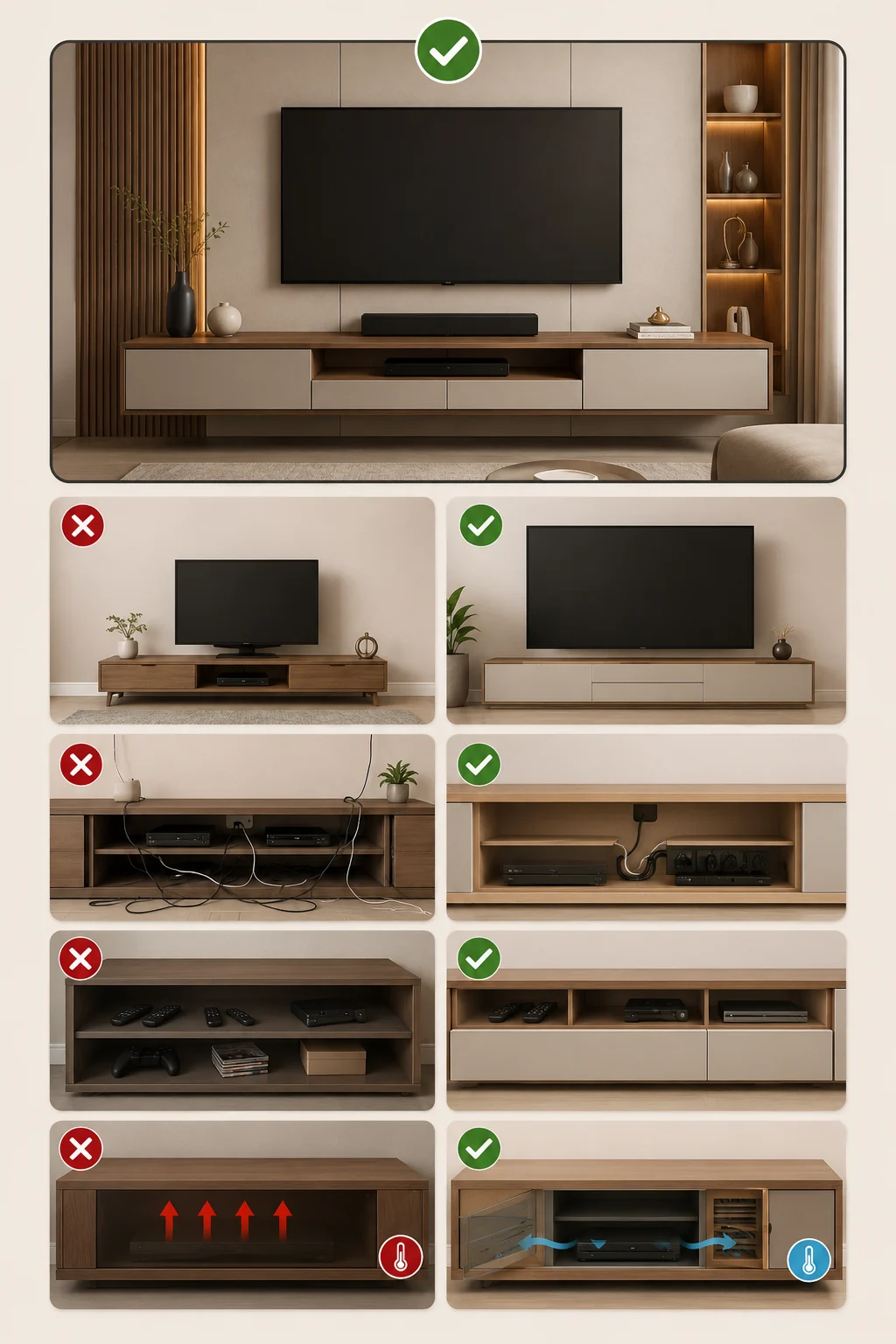 Common TV Cabinet Design Mistakes to Avoid