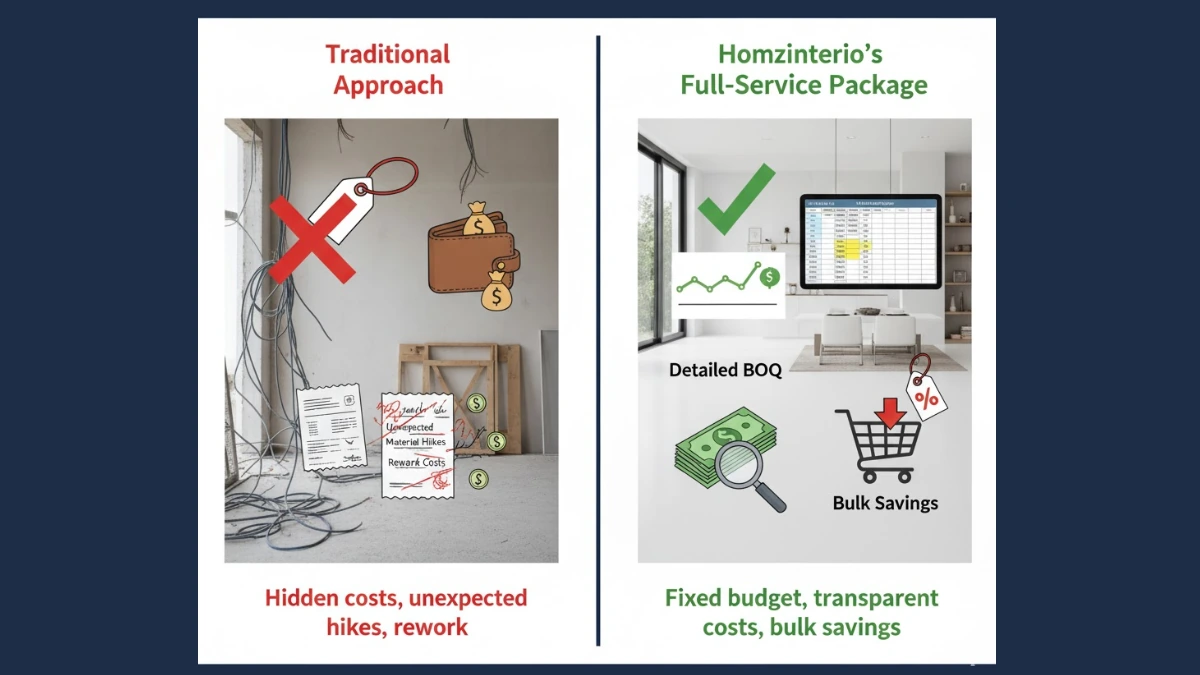 Home Interior design service-Budget Management