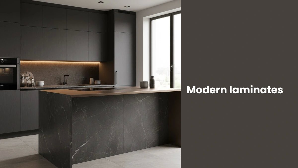 LAMINATE FINISH FOR MODULAR KITCHEN