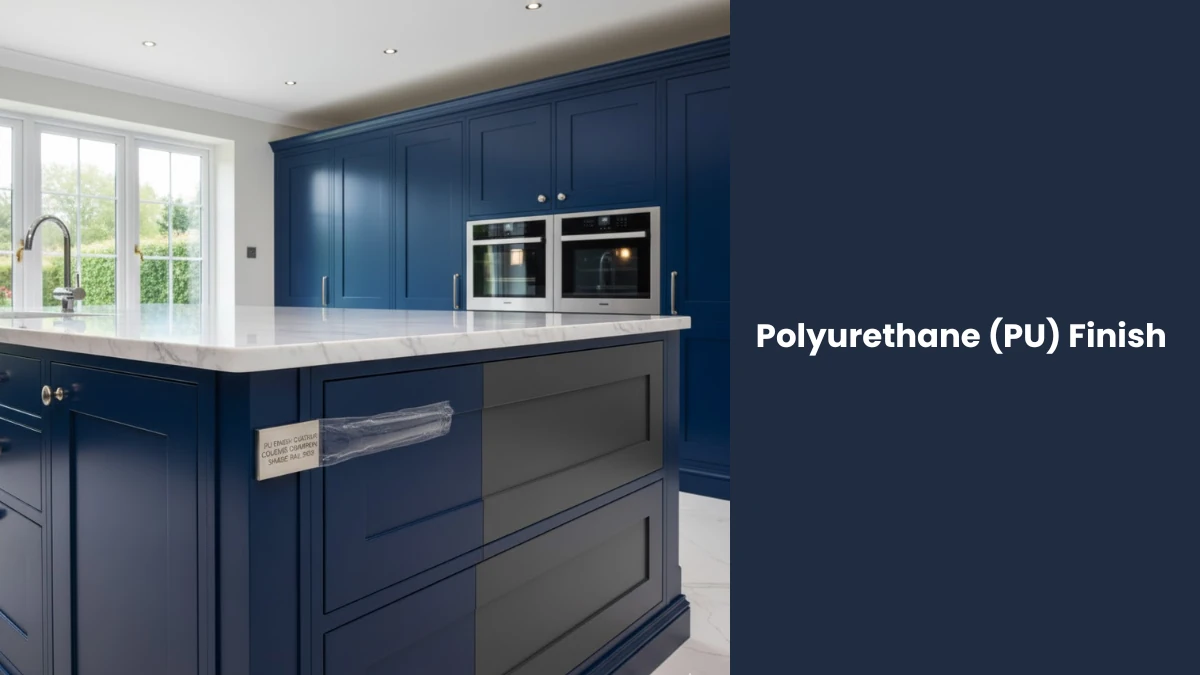 Polyurethane (PU) Finish for modular kitchen