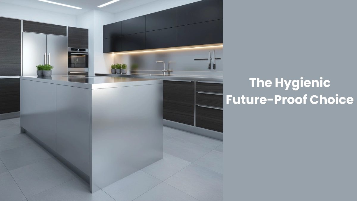 Stainless Stee hygienic material for Latest modular kitchen