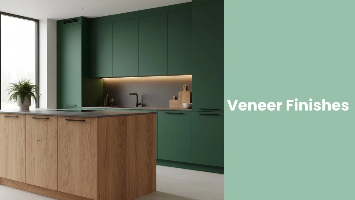 Veneer Finishes for modular kitchen