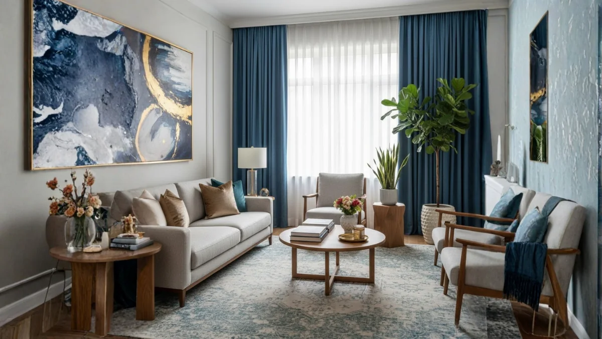 Accessories for drawing room design