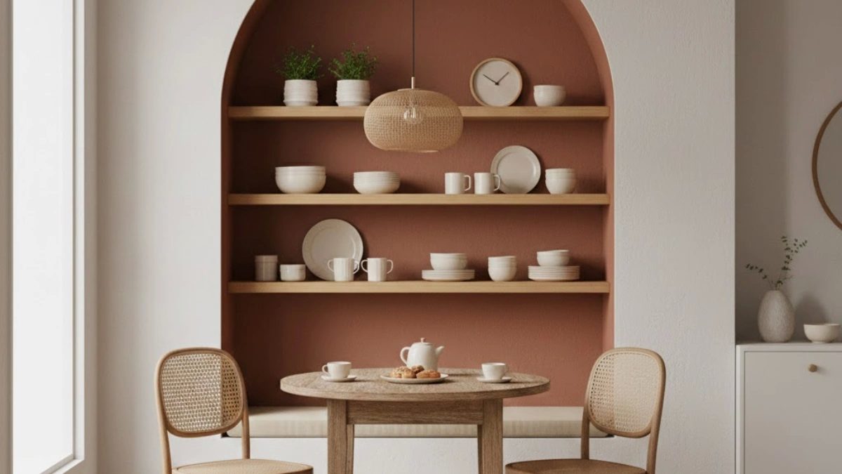 Arch crockery unit design