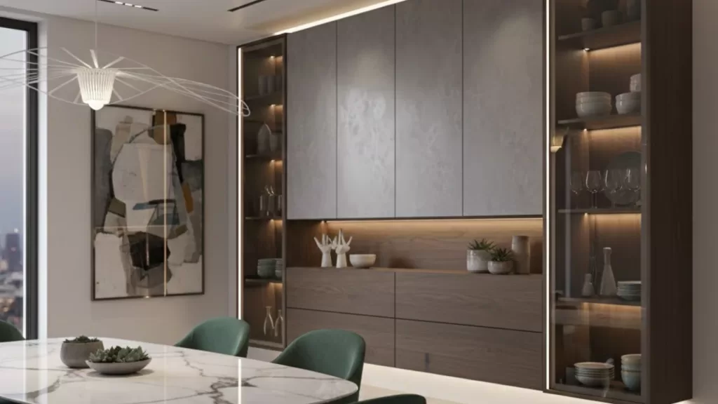 crockery unit design