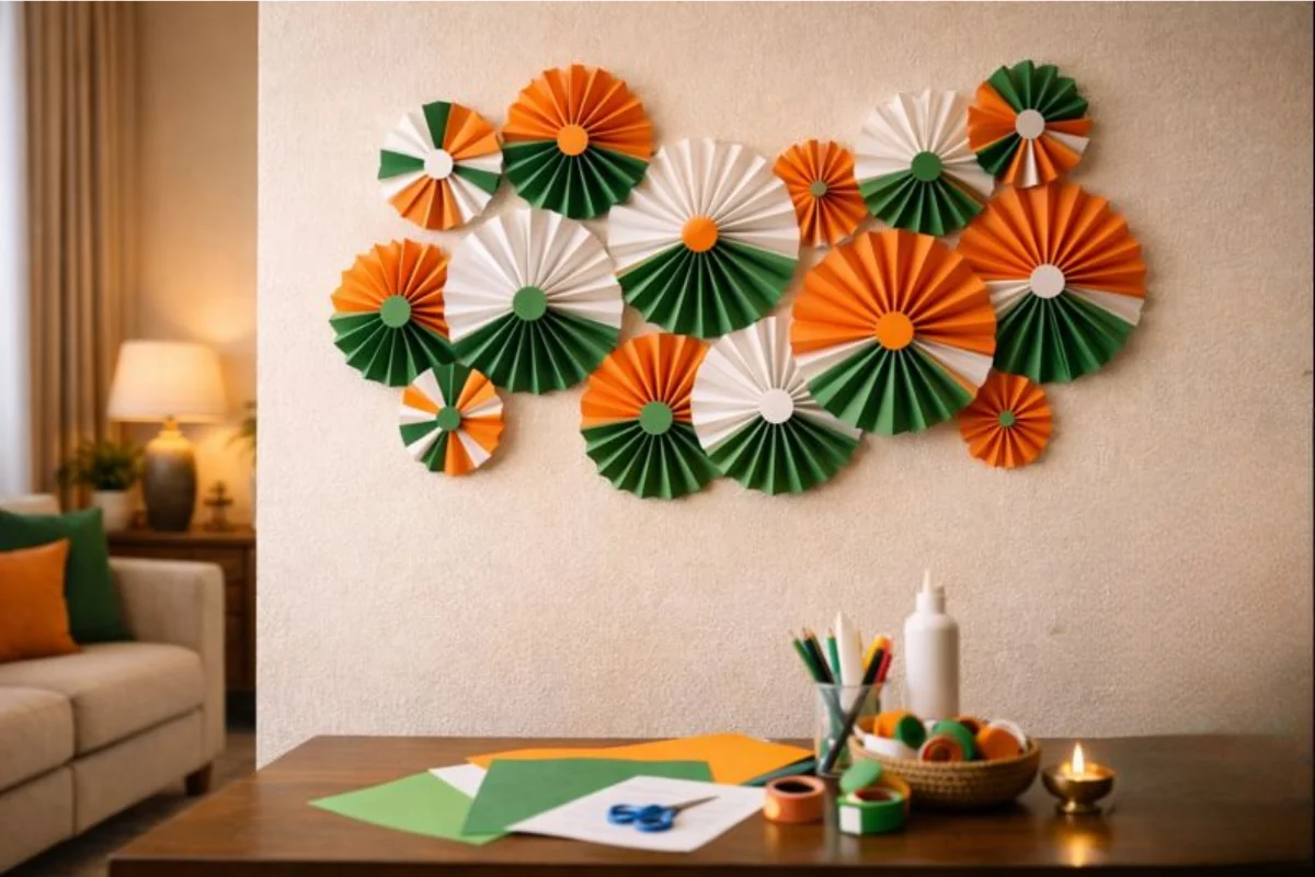 DIY Corner-republic decoration idea