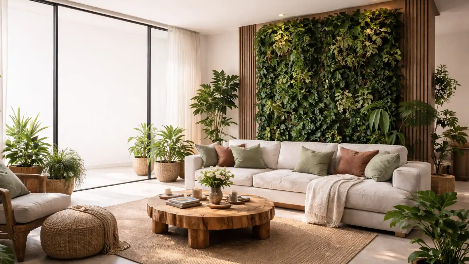 Biophilic interior design for indian home