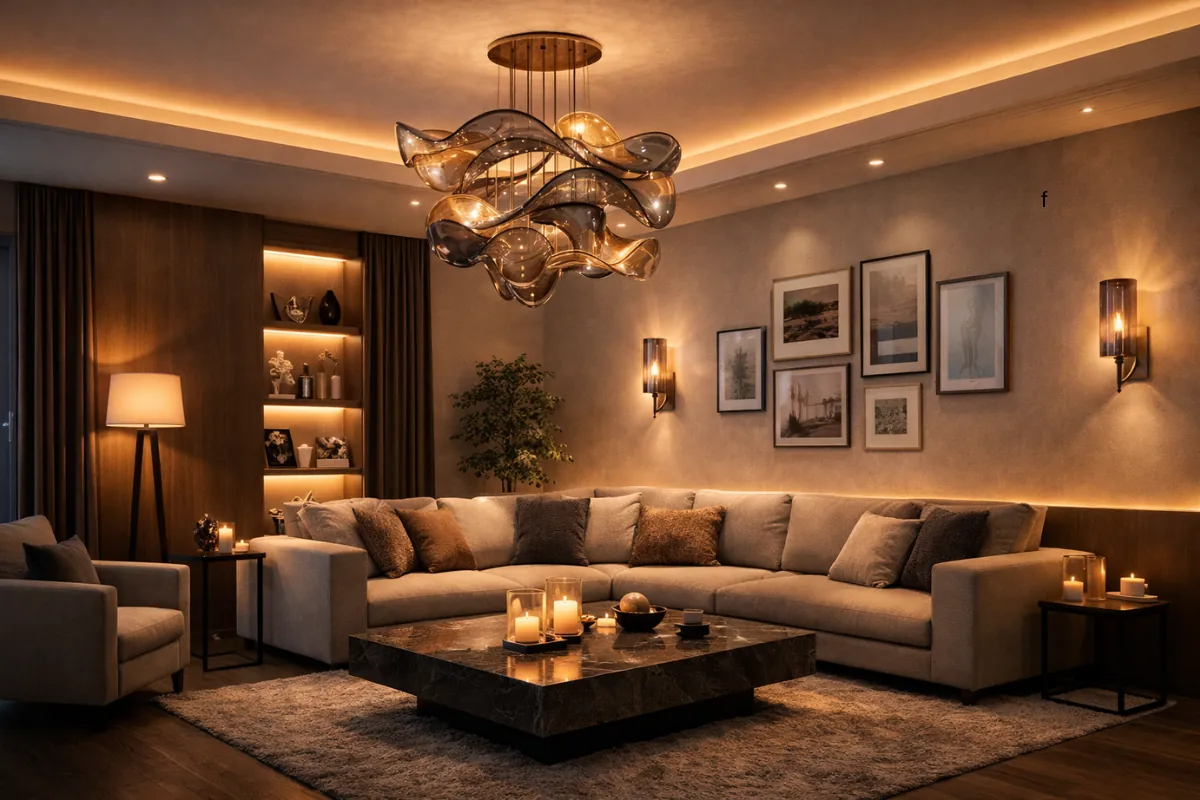 Home Lighting Design For Living Room