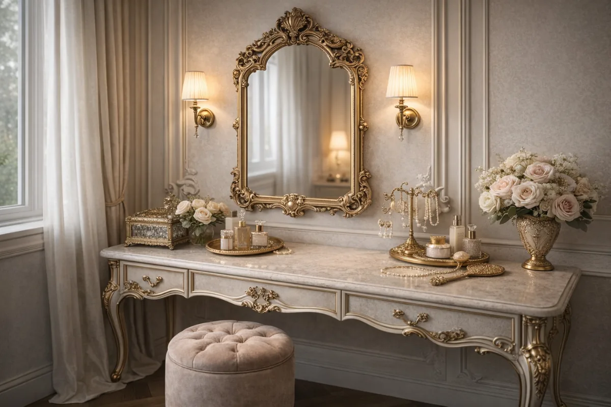 How to Style Your Vanity