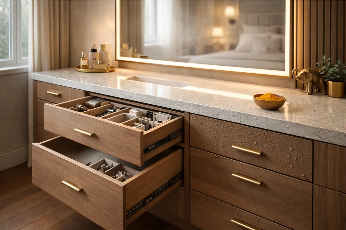 Indian Vanity design Durable and material matters