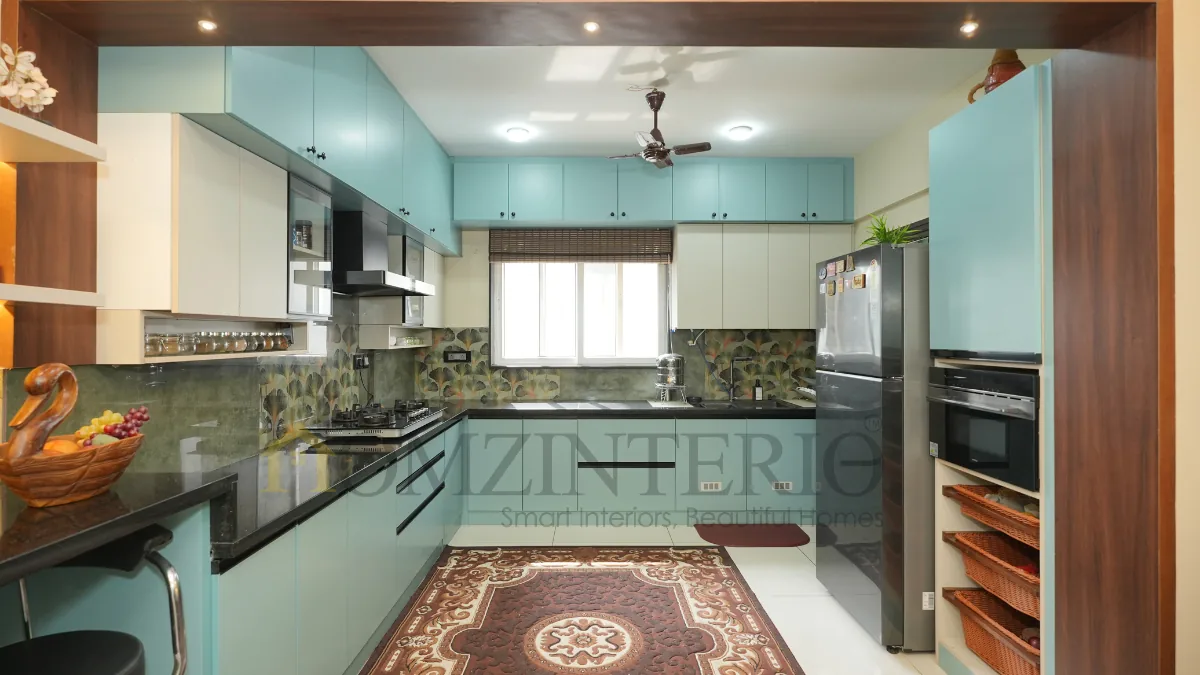Modular Kitchen Design at mahaveer sitara-3 bhk apartment interior