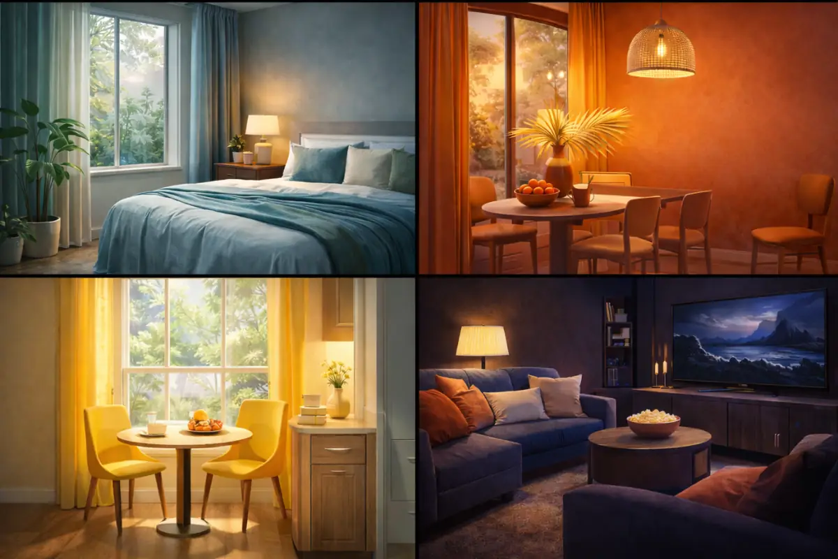 Psychology of Hues How Color Affects- Color Palette for Home Interior
