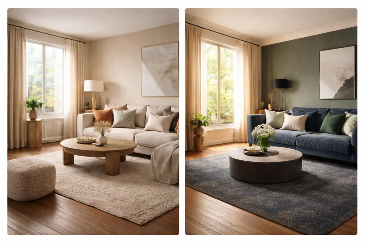 Secret lights- Color Palette for Home Interior