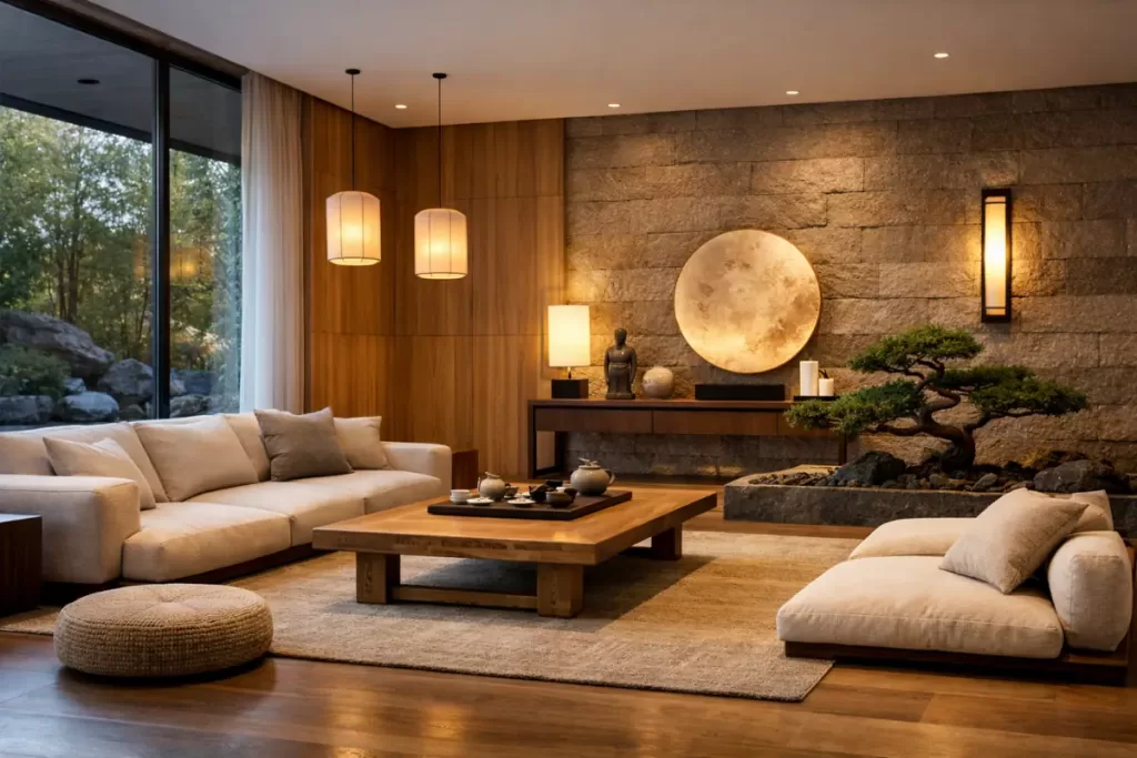 Asian Theme in Modern Luxury Interiors