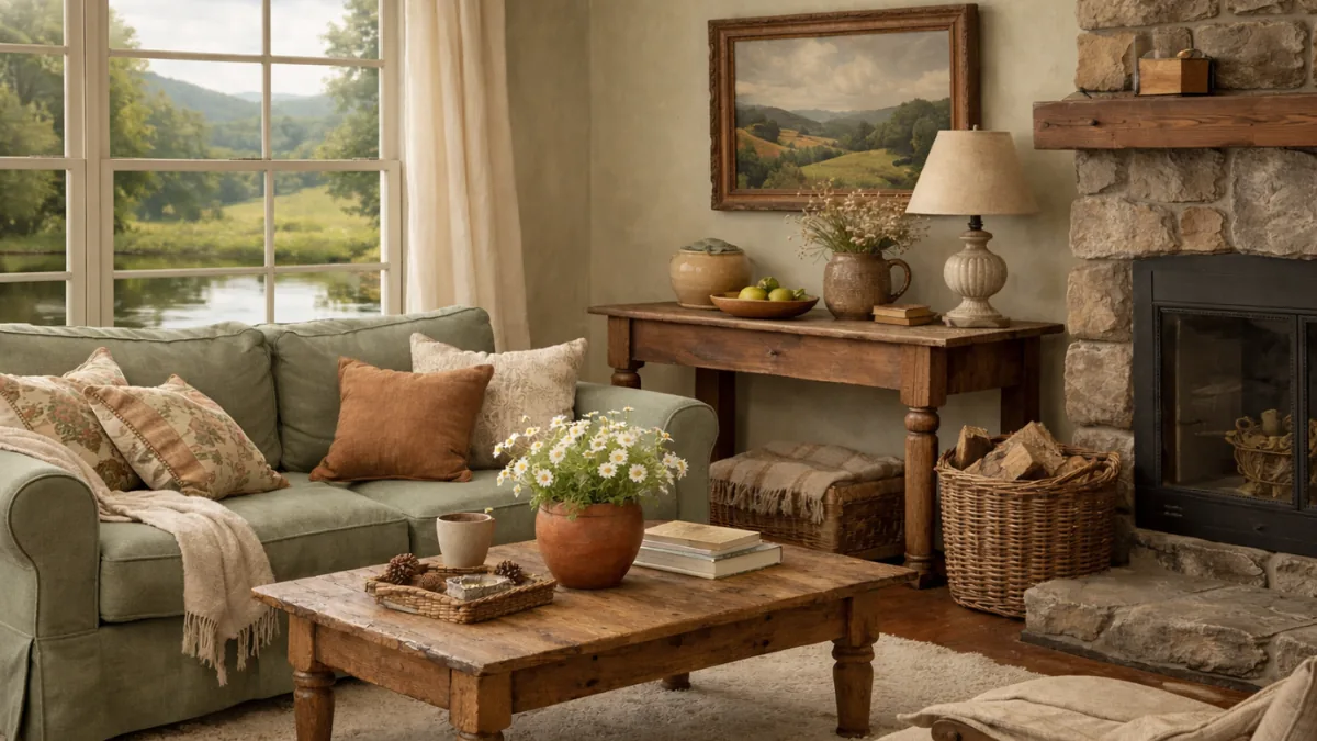 Country home is never jarring