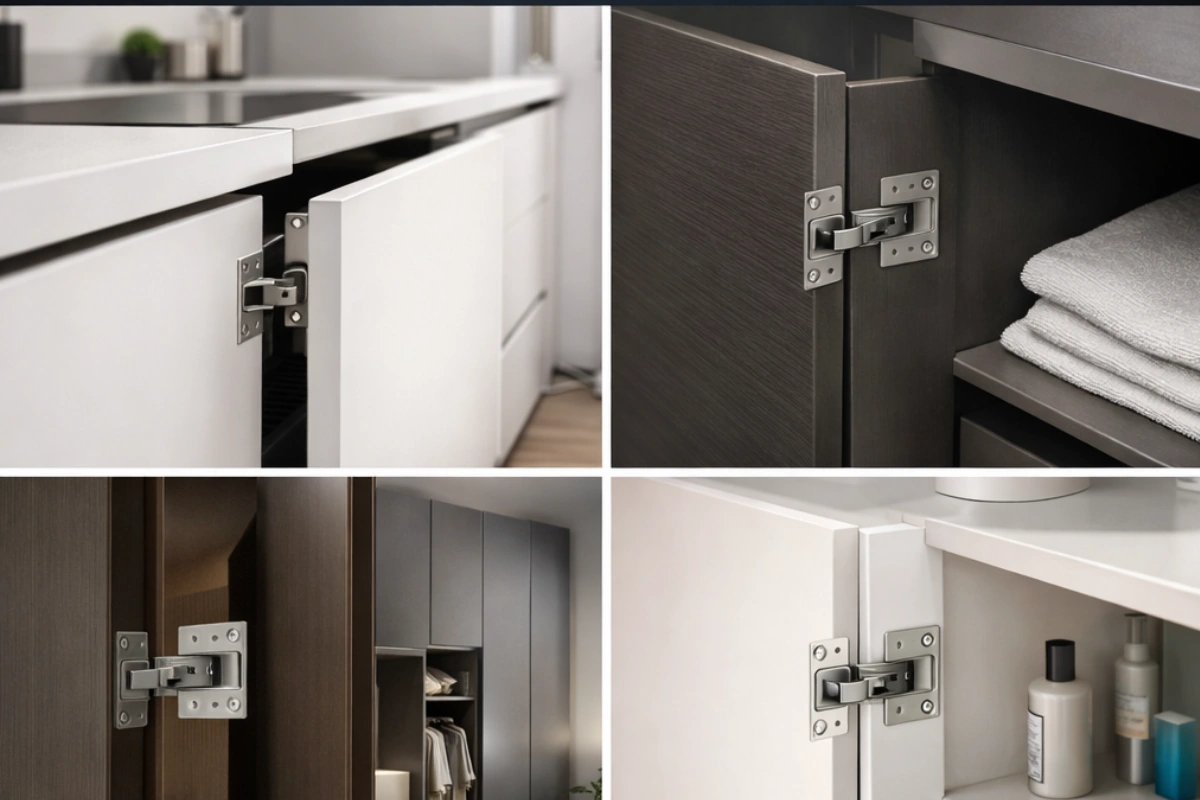 Invisible Pivot Hinges smart storage solution that Disappear