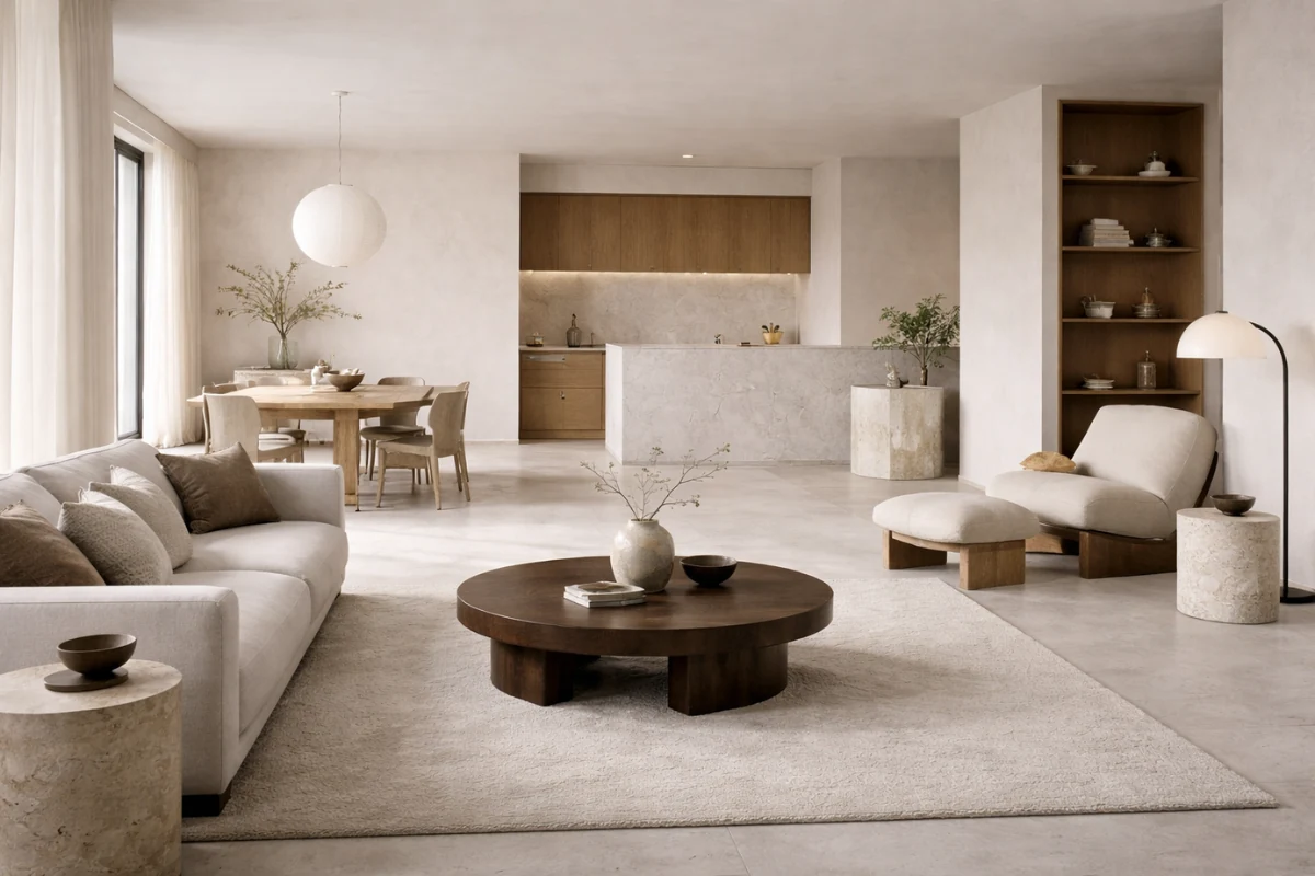 Minimalism interior design