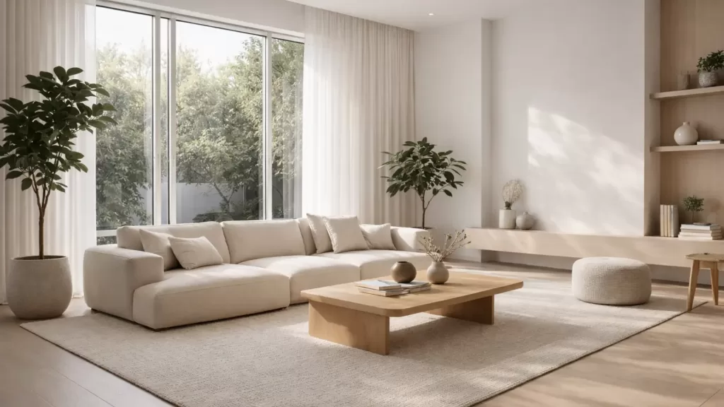 Minimalist interior design