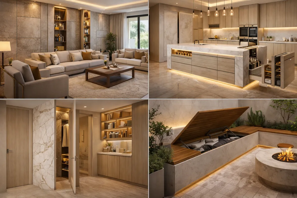 smart storage solution for villa