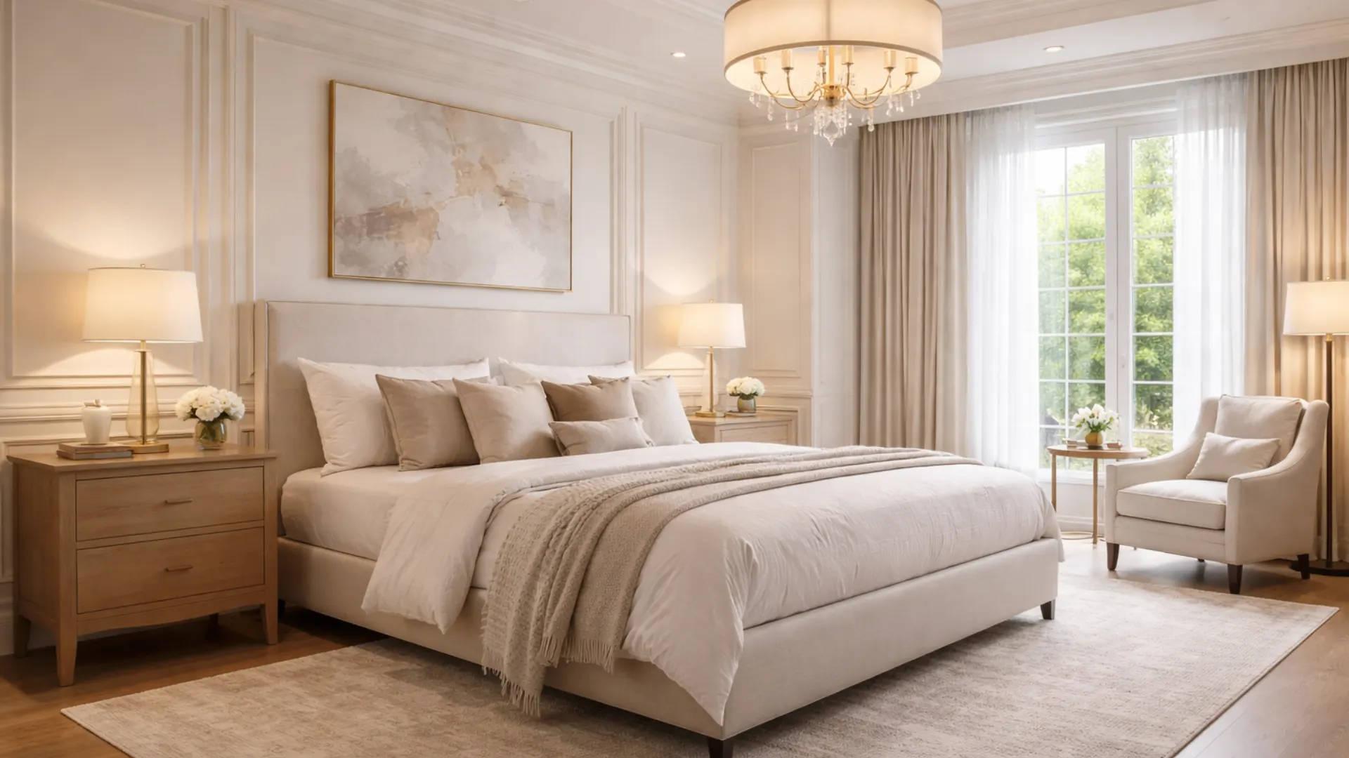 transitional theme interior design