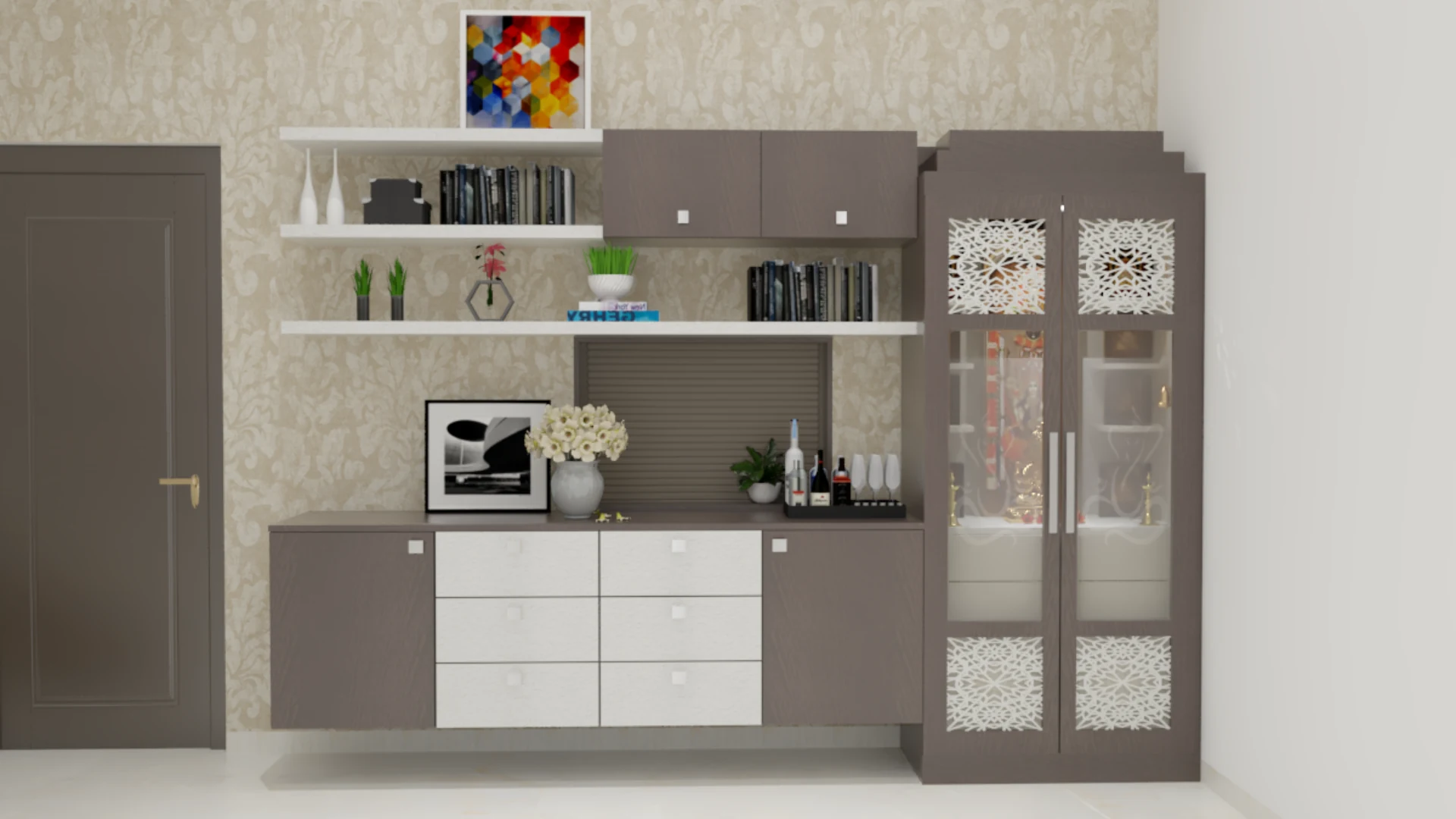 Crockery Unit Design