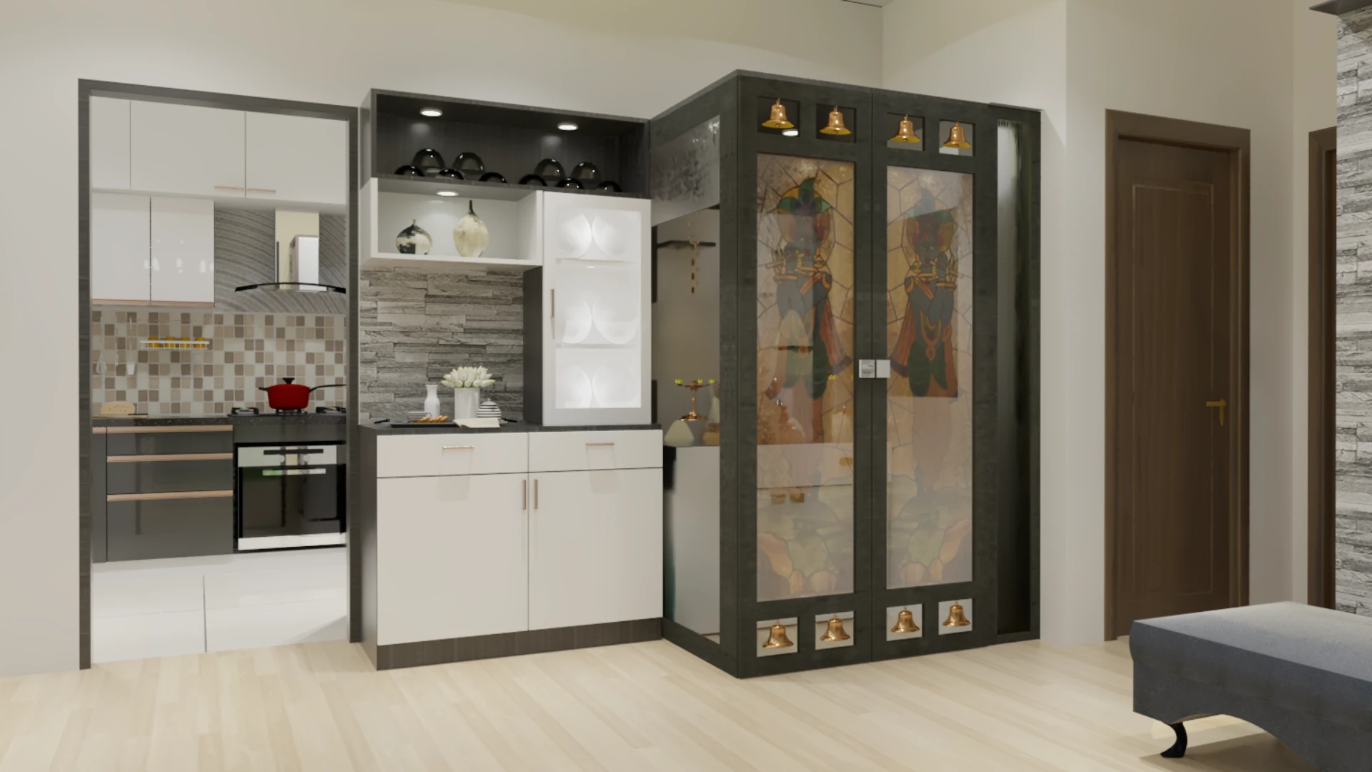Crockery cabinet Design