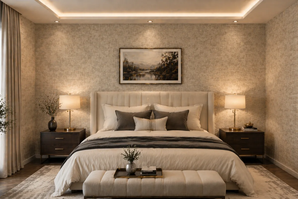 Luxury 3D Wallpaper for Bedroom Walls