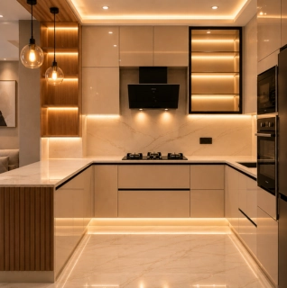 Interior design for 2bhk, 3bhk flat, VILLA, in hyderabad