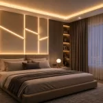LED Panel For Bedroom Design