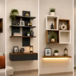 Modern Wall Rack Shelf Storage Ideas for indian homes