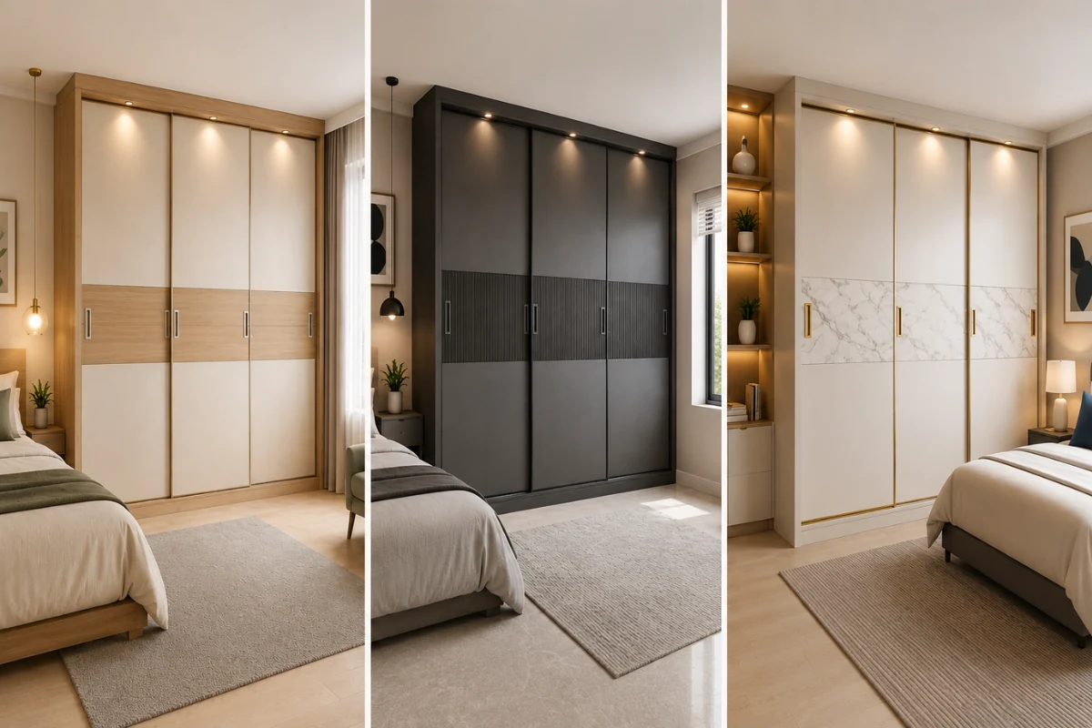 3 Door Sliding Wardrobe designs