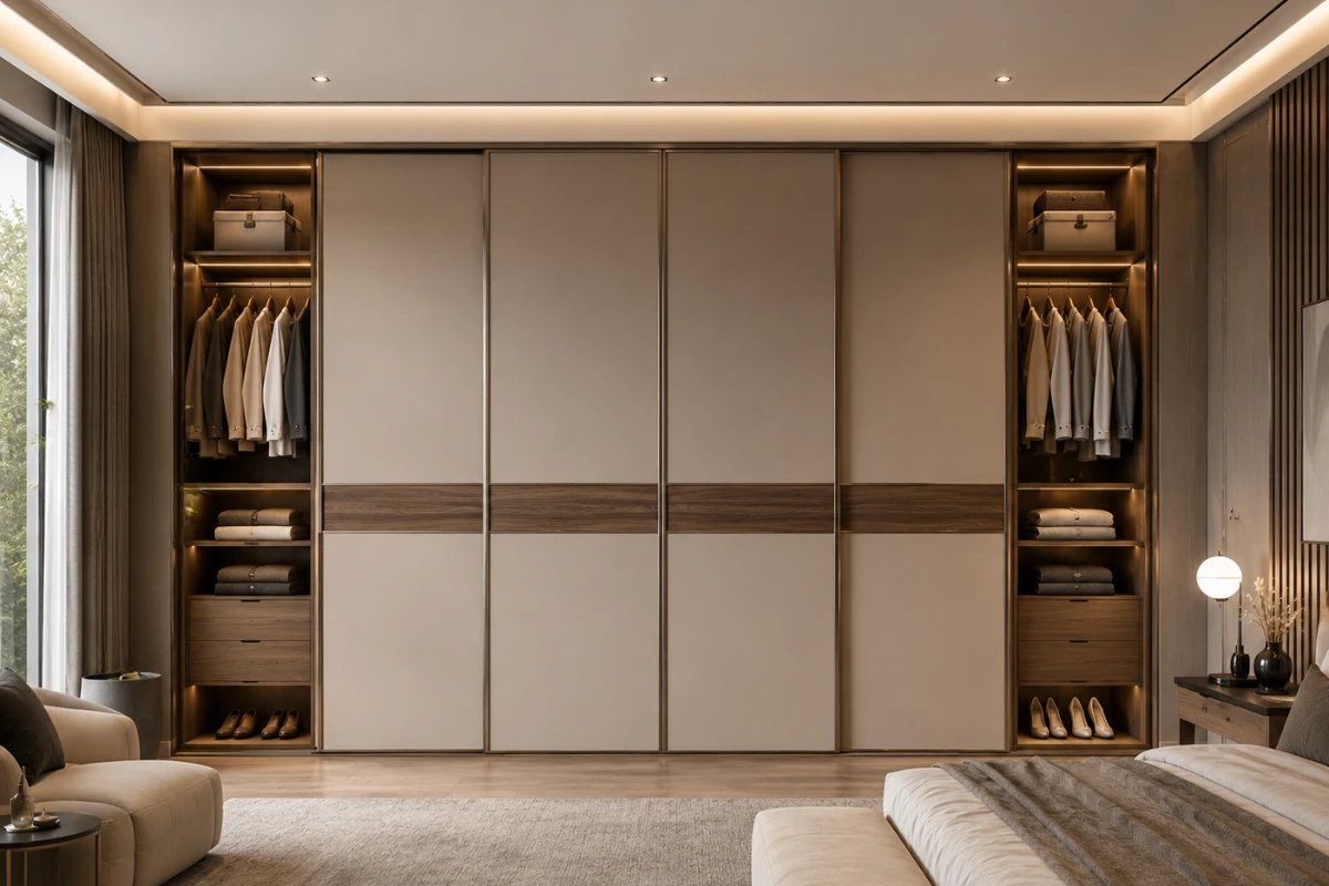 4 Door Sliding Wardrobe designs