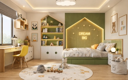 Best interiors in Pune featuring modern kids room design concepts