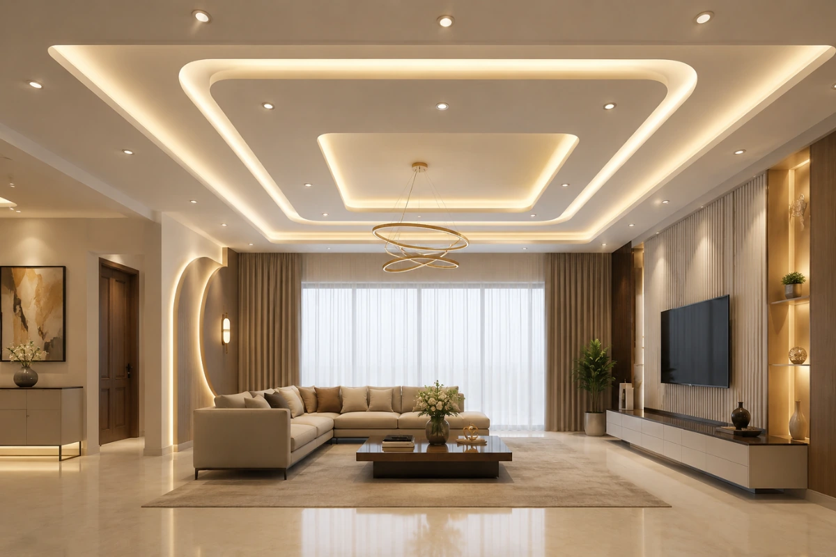 False Ceiling Design for Hall latest trend