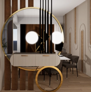 Good interior designers in Chennai designing space-saving entrance design for small homes