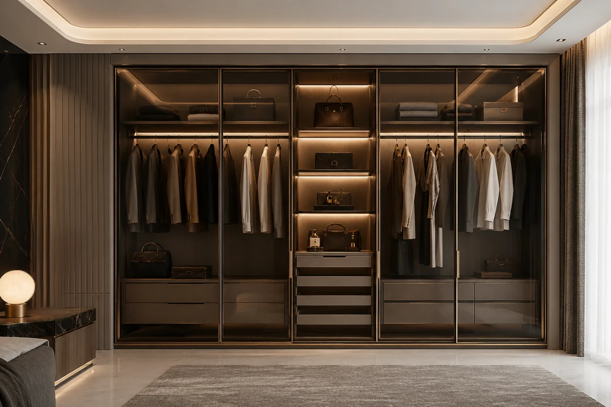 Luxury sliding wardrobe design