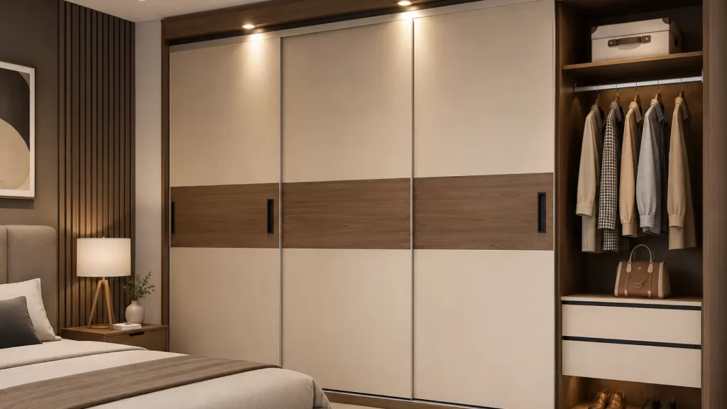 Sliding Wardrobe Design For Bedroom