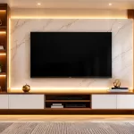 TV Unit Design For Living Room (Desktop)