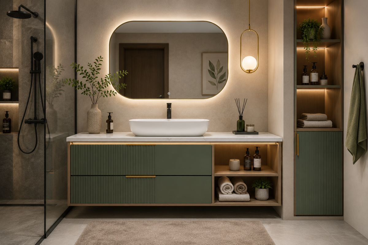 modern washbasin vanity design for washroom