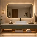 washbasin vanity design for bathroom