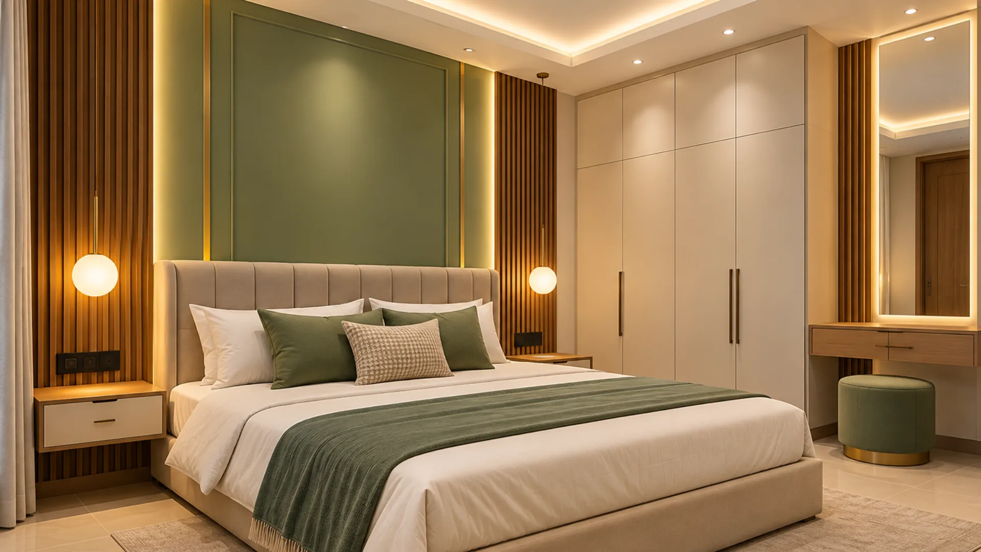 Bedroom Wall Colour Combination (2)