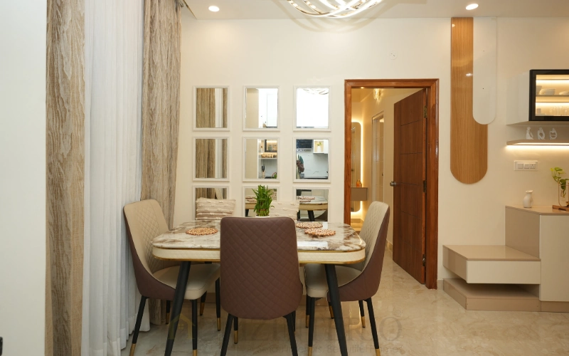 Dining room interior designers in Bangalore