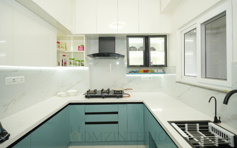 Modern modular kitchen design in Bangalore