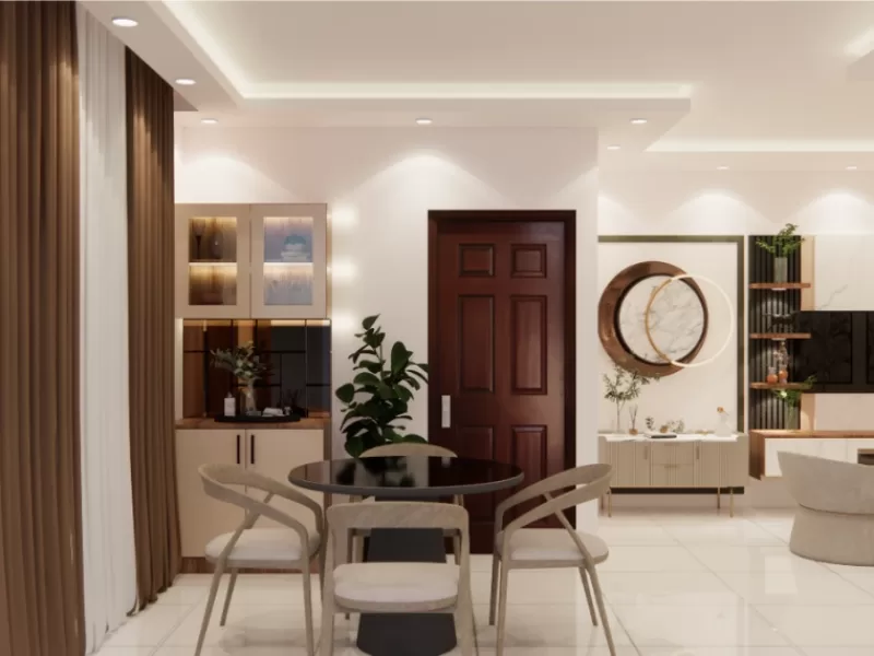 Marble dining table design for premium interiors